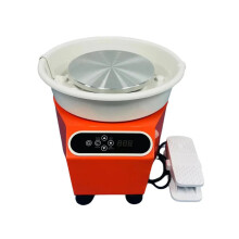 350W LCD Touch Display Electric Pottery Wheel - Perfect for Beginner Clay Sculpting and Ceramic Art