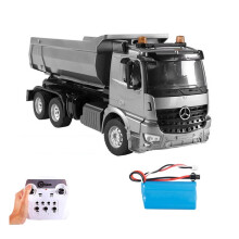 Alloy Engineering RC Dump Truck - 2.4GHz Remote Control Model for Kids & Boys