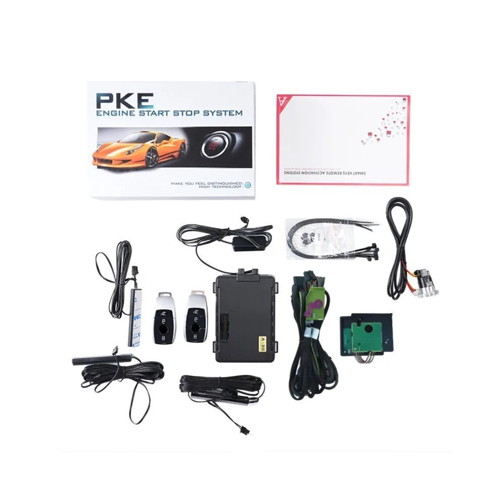 Mercedes Benz Glk X204 Keyless Start/Stop System With Remote Start & Comfort Entry - Gsm Plug & Play 744110200157