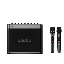 Xdobo Ultra High Power 200W Bluetooth Karaoke Speaker with Live Music Instrument Tuner