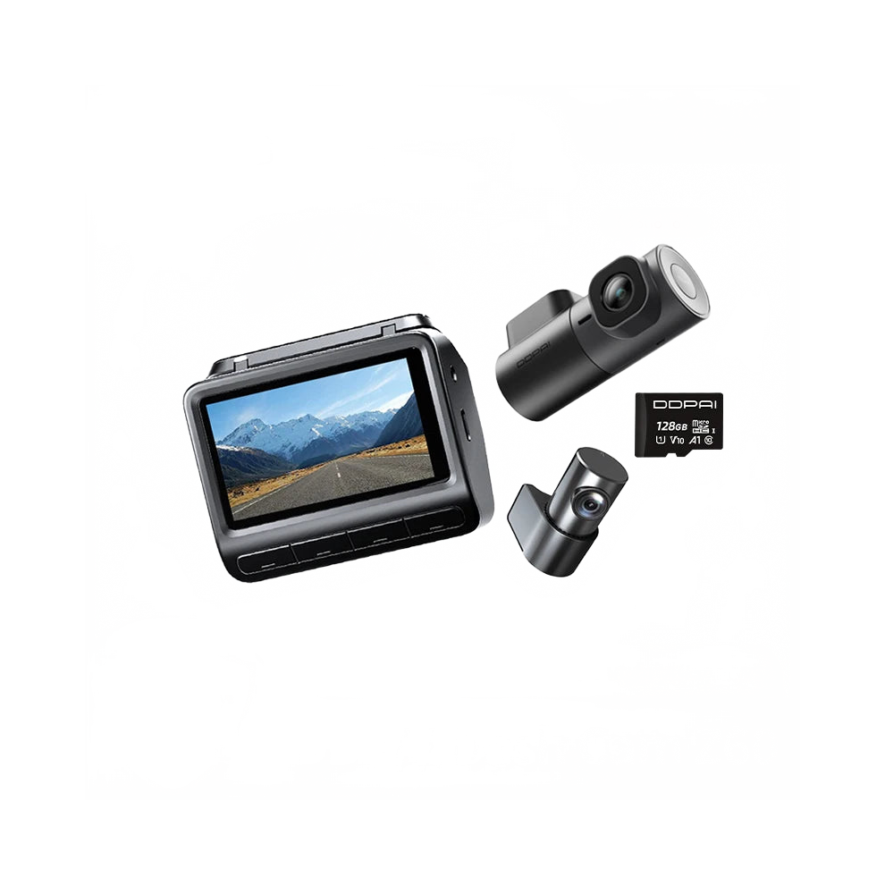 Ddpai Z60 4K/2K/1080P Dashcam With Rear And Interior Support, Gps, 5Ghz Wifi, Adas, Night Vision, 24-Hour Parking Monitor 7445011795751