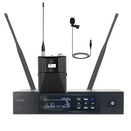 QLXD4 Digital Wireless Microphone System with Beta58, KSM9, and Beta87 for Professional Stage Performance