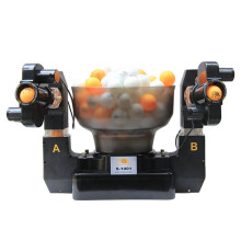 Dual-Head Multi-Rotation Table Tennis Robot S-1001 â“ Automatic Ping Pong Ball Machine for Indoor & Outdoor Training