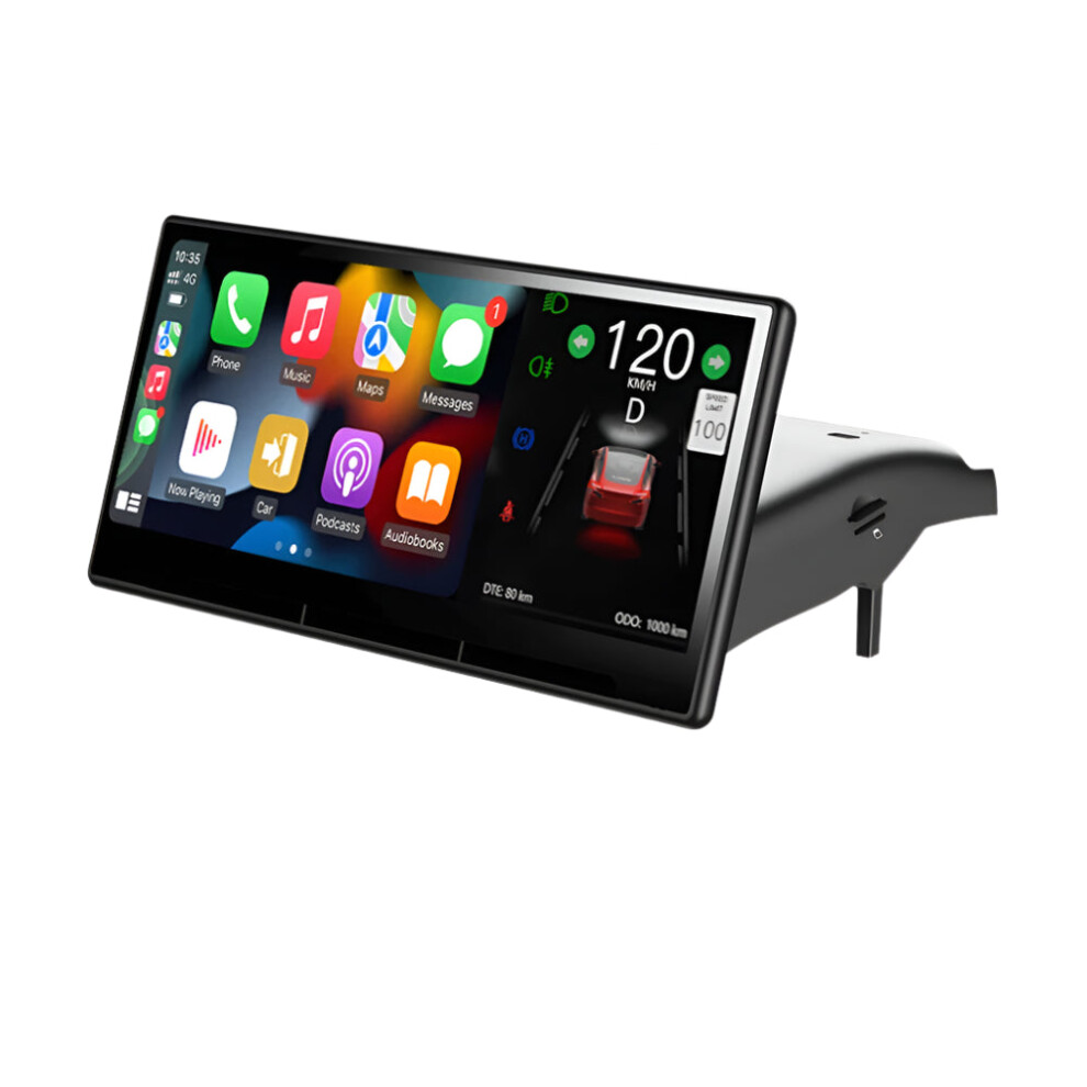 Podofo 9 Hud Display For Tesla Model 3/Y With Carplay, Android Auto, Wifi, Bluetooth, Ota Updates, Power & Speed Monitoring 744111023151