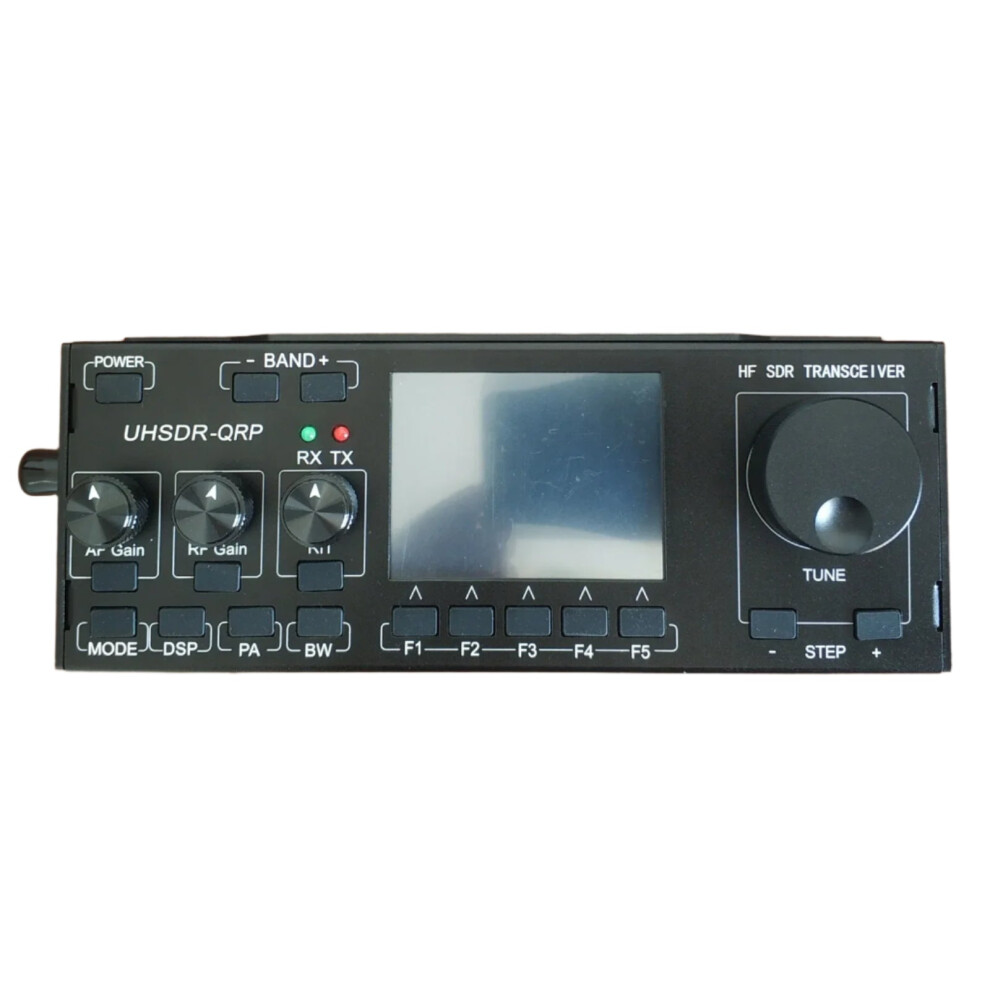 Hamgeek Mchf V0.6.3 Shortwave Kit: Hf Sdr Qrp Transceiver With Buttons For Amateur Ham Radio Enthusiasts Black 744110204490
