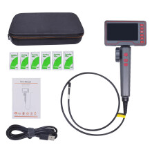 5 HD Endoscope Camera with 3.9mm Lens, 1080p, 360Â Steering for Car Engine Maintenance & Carbon Deposition Detection