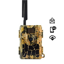 Willfine 24MP 4G LTE Cellular Trail Camera with MMS, Email, SMS Control & GPS for Security and Hunting