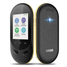 Portable Mini Voice Translator Device with 2.4-Inch Screen, 106 Languages, and WiFi Hotspot Capability
