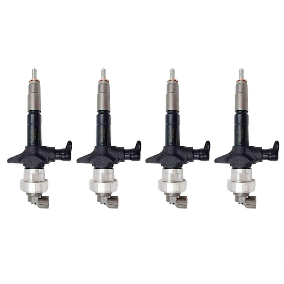 Set Of 4 Fuel Injectors For Denso Isuzu Holden D-Max 3.0L Engine - Part Numbers 095000-6980, 8980116041, 8980116043 744110190656
