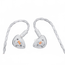 DUNU DK3001BD Braindance 9-Driver Tribrid In-Ear Earphones with MMCX & 0.78 2-Pin Connectors - Flagship Glacier Edition with Enhanced Low-Frequency D