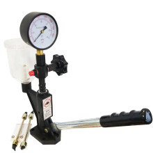 Precision Diesel Injector Nozzle Tester with Adjustable Valve Hand Pump for Common Rail Systems