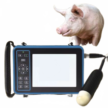 Portable Veterinary Ultrasound Scanner for Pregnancy Testing in Pigs, Sheep, Dogs, Cats, and Farm Animals