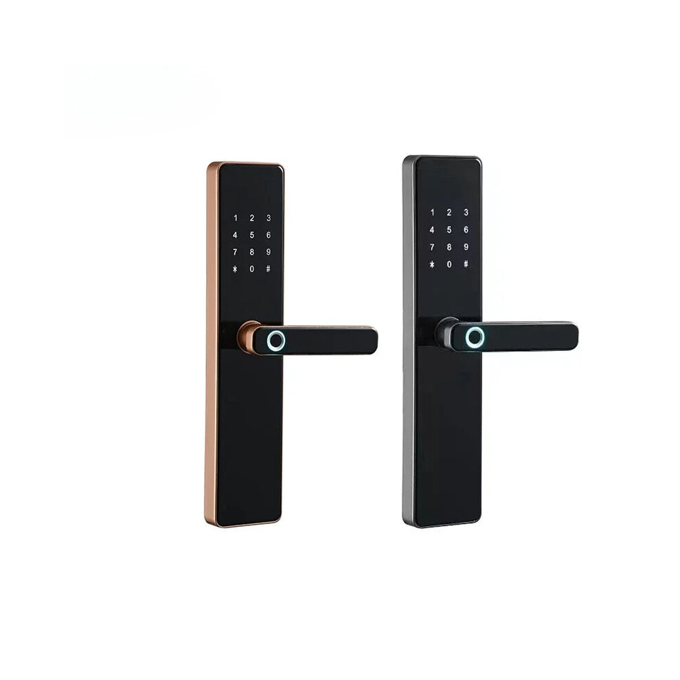 Qleung S819 Smart Home Fingerprint Wifi Lock With Digital Password & Key Card Ã¢Â I For Apartments & Hotels 7445057350372