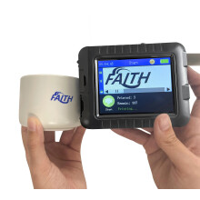 Faith 25-Language Handheld Thermal Mini Printer with Cartridge - Portable & Printable Logo Imprimidora