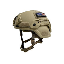 AholdTech Genuine NIJ IIIA MICH2000 Low Cut Bulletproof Helmet with BOA Cam Fit Dial & Epic Liner for Army, Combat, Police, and Military Use
