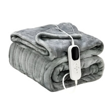 Smart Electric Heated Blanket with Zero Magnetic Field Technology for Cozy Winter Comfort