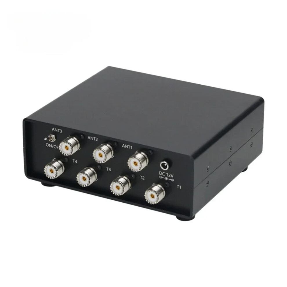 MX 304 3x4 Antenna Switch for SDR Transceiver with Manual Control & SO-239 Connector