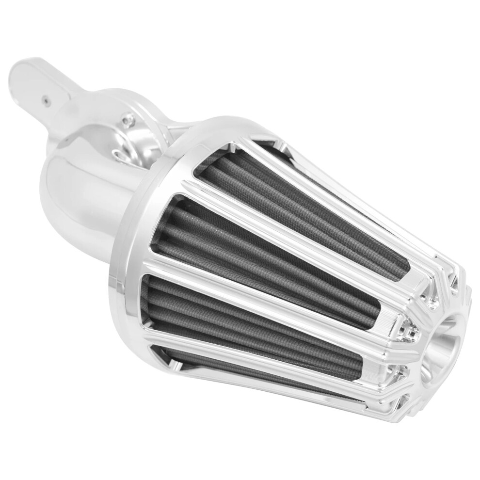 Chrome Motorcycle Air Filter Cleaner For Harley Softail, Touring, Road King, Ultra Limited, Dyna, Sportster Xl883, 72, 48, 1200, And Breakout Models 711181917789