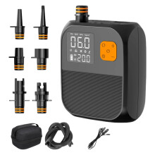 Rechargeable 25PSI Electric Air Compressor Pump for Paddle Boards, Motorcycles, Cars, and Bicycles