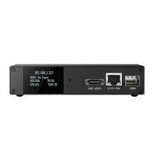 4K HDMI Mini Encoder/Decoder with SRT, NDI, High Compression, and Watermarked Subtitles - Supports RTSP, RTMP, HTTP, HLS, H.265, 1x4K @ 60fps