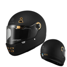 Galama Retro Full Face Motorcycle Helmet - ECE & DOT Certified for All Seasons, Unisex Design