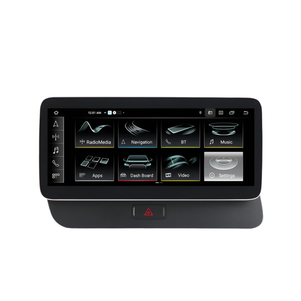 Mekede Android 13 Wireless Carplay Gps Navigation System For Audi Q5 (2010-2017) With 5G Wifi, 4G Lte, Bluetooth, And Dsp Multimedia Video Player 711182019925