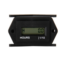 Versatile LCD Hour Meter: Digital AC 86-230V for Motorcross, ATV, Dirt Bike, Diesel, Gasoline, Log Splitter, Generator, Marine, and Snowmobile