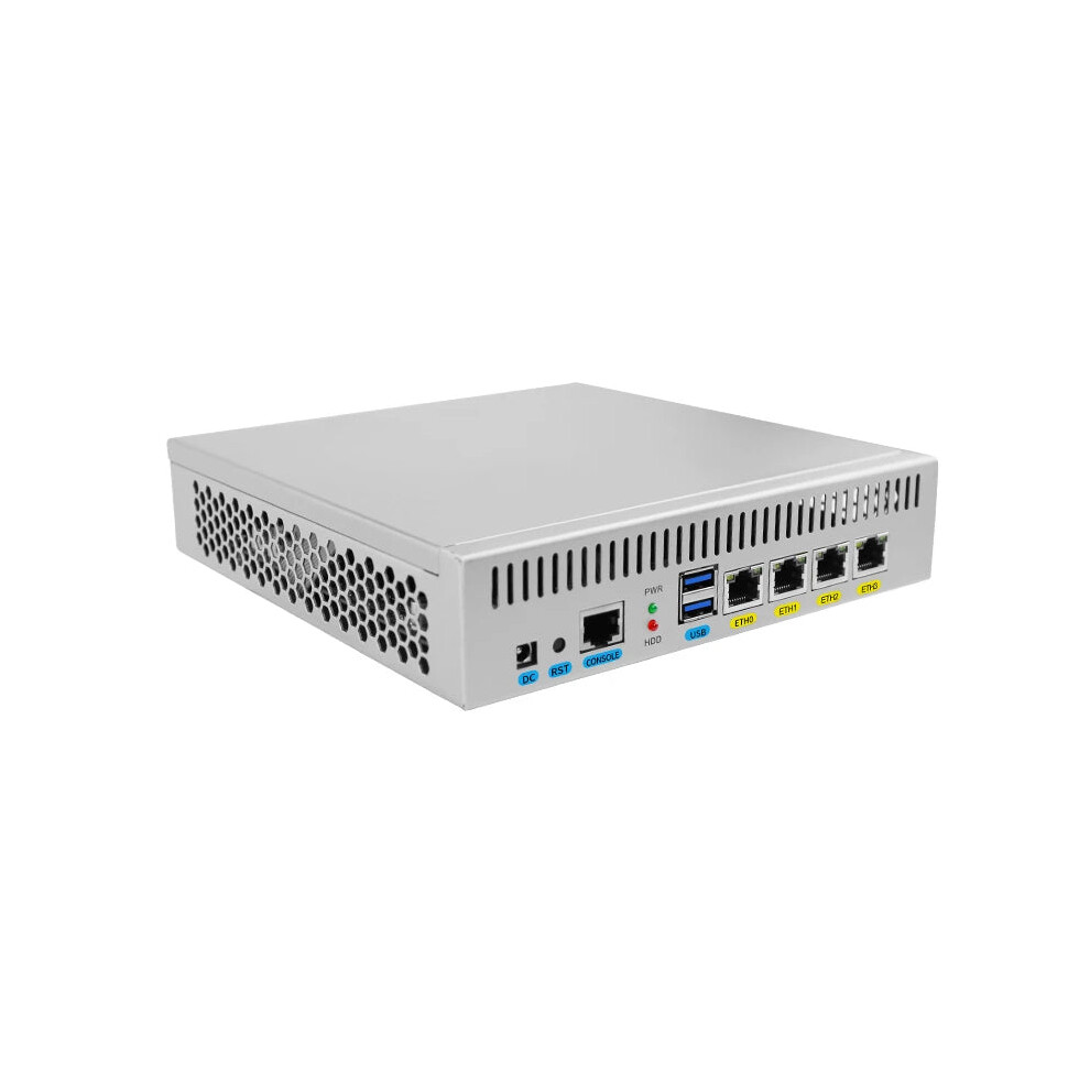 Ikuaios Desktop Network Device With Celeron N4000 Processor, 4 Lan 2.5G Ethernet Ports, Compatible With Mikrotik, Pfsense, Openwrt - Model Ots 1090 4 744759663351