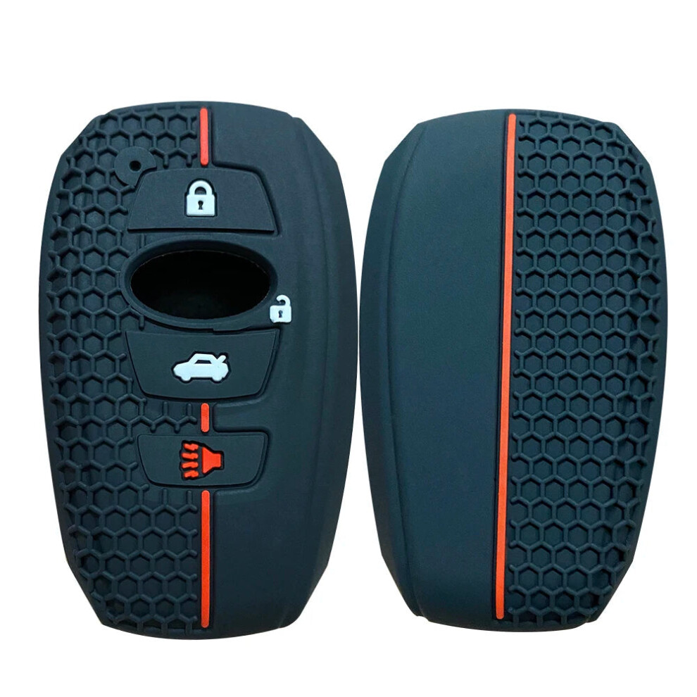 Premium Key Fob Cover For Subaru Brz, Xv, Sv, Forester, Legacy, Outback, Crosstrek, Impreza, Wrx, Ascent - Durable Protection & Stylish Design 7445037380375