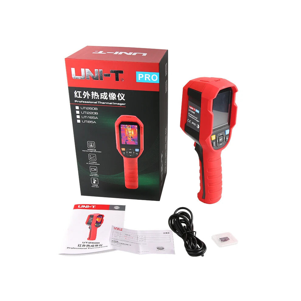 Advanced Thermal Imaging Camera For Electrical Maintenance - Uni-T Uti260b/Uti260a, 256X192 Resolution 313046424472