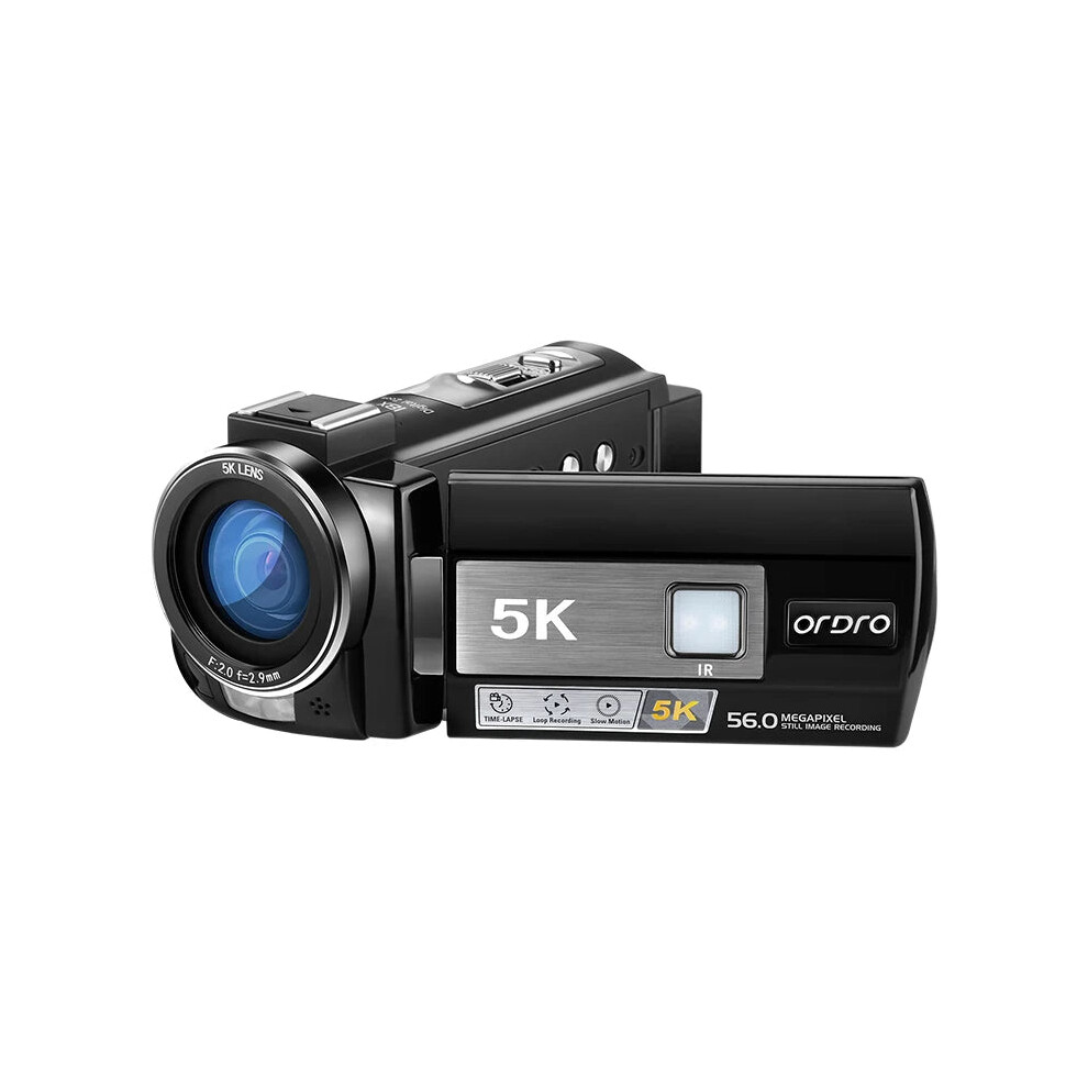 Ordro Ae20 5K Uhd Professional Camcorder With Wifi, Ir Night Vision & Digital Zoom For Youtube Vlogging & Filming 313051232215