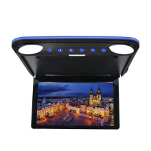 Ultra-Thin 12-Inch Car Roof-Mounted Monitor: 1080p HD IPS Screen with HDMI, USB, and SD Compatibility