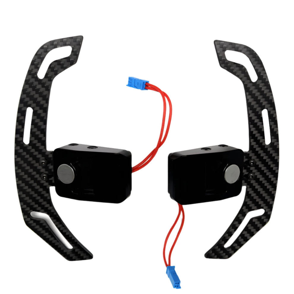 Premium Carbon Magnetic Shift Paddle Covers For Bmw M Series & Z4: Custom Style For G20, G80, G82, G83, F90, F97, F98 Models 313037377381