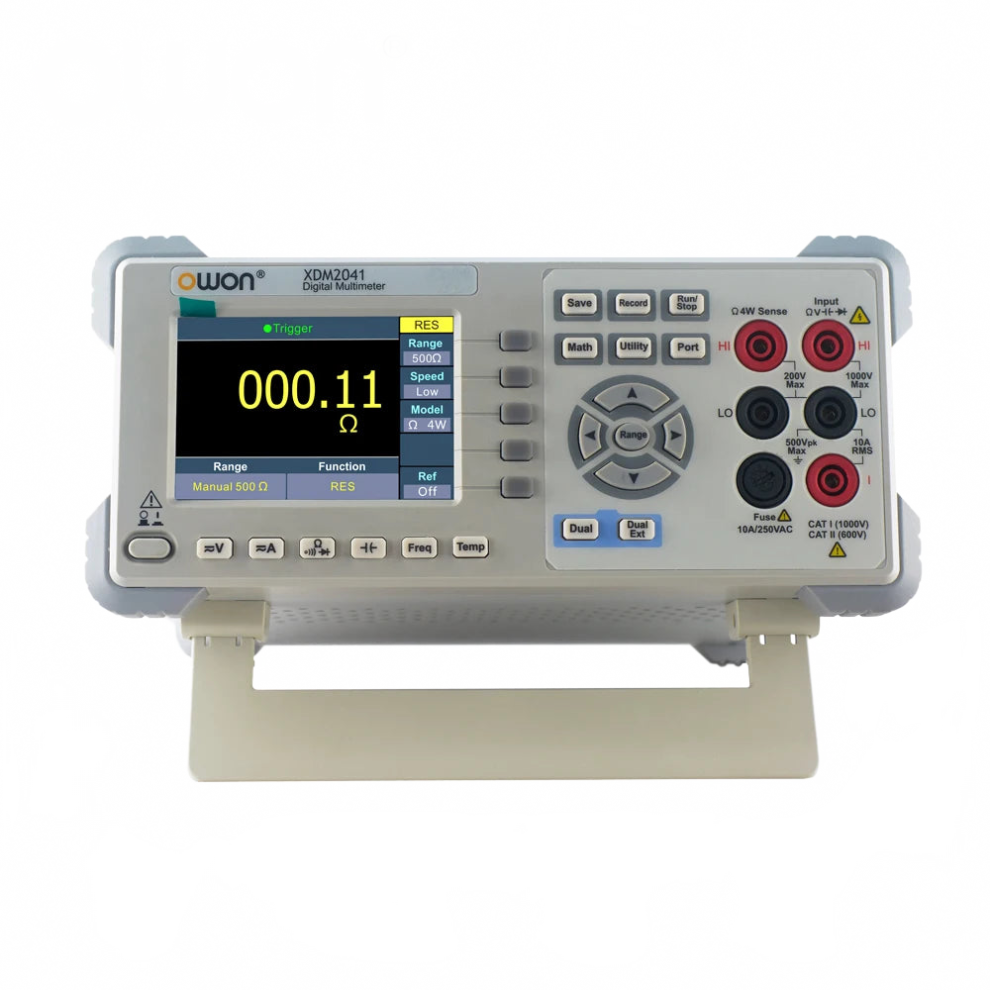 Owon Xdm2041 Benchtop Digital Multimeter - 4 1/2 True Rms, Ac Voltage, Current, Temperature, Resistance, Frequency Measurement, 55,000 Counts, Rs232 313047891846