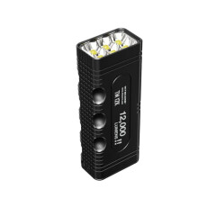 Nitecore TM12K Flashlight - 12,000 Lumens High-Brightness Waterproof USB-C Rechargeable Tactical Torch for Hunting