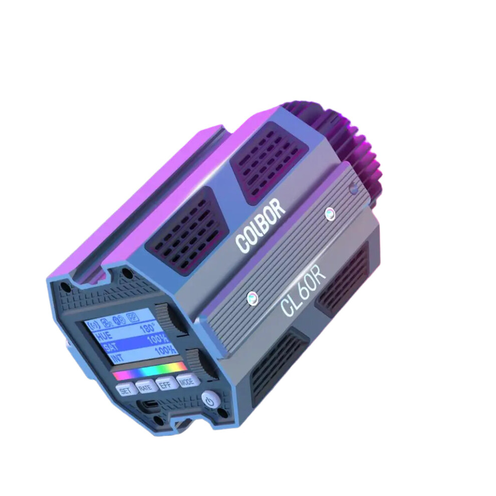 Synco Colbor Cl60r Rgb Video : Full-Color 2700K-6500K With App Control & Bowens Mount For Professional Photography & Videography Light 313035362303
