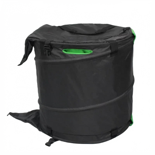 Waterproof Hydroponics Leaf Trimmer Bag - Durable Black Garden Grass Bowl