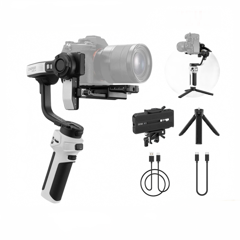 Zhiyun Cinepeer Weebill 3E: 3-Axis Handheld Gimbal Stabilizer For Canon, Nikon, Sony Dslr & Mirrorless Cameras - Perfect For Professional Filmmaking 7445027913965