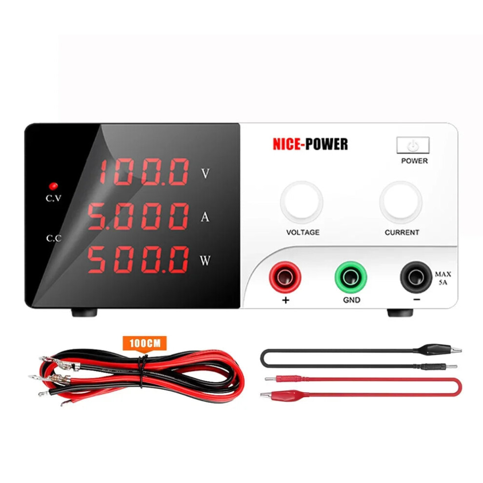 R Sps1005 High-Power Variable Voltage Dc Regulated Power Supply - 100V/5A, 60V/30V/5V With Intelligent Temperature Control For Computer Maintenance A 7445031951946