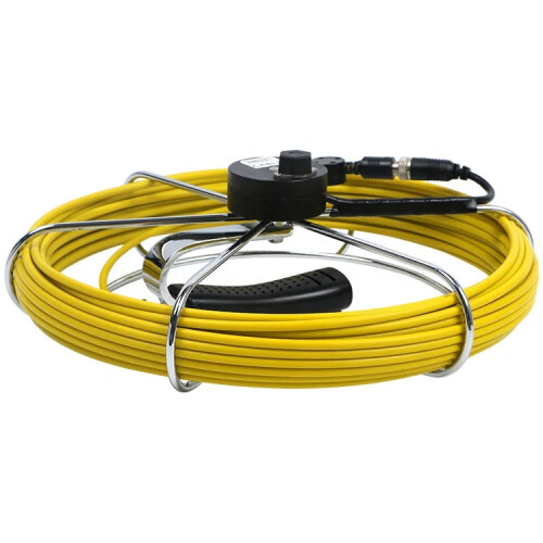 HD Video Endoscope with Meter Counter - Pipe Inspection Camera