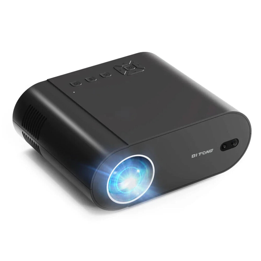 Ditong 4K Ultra Hd Android Projector With 5G Led & Auto Keystone For Home Theater 744110204285