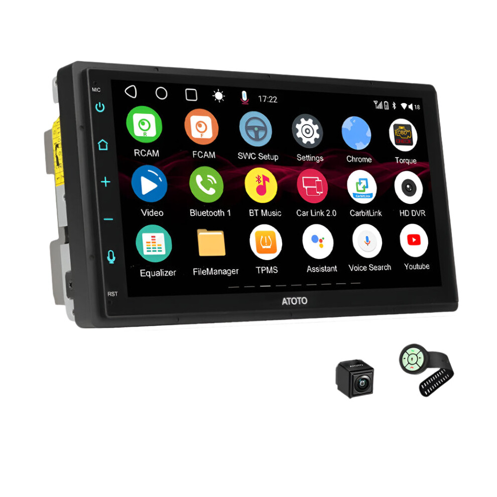 Atoto A6g2b7pl 7-Inch Android 2-Din Car Radio With 4G Wifi, Gps Navigation, Apple Carplay & Android Auto 711181648973