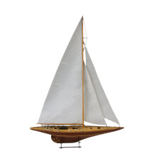 Handcrafted Wooden Endeavor Ship Model Kit - DIY Decorative Sailing Ornament