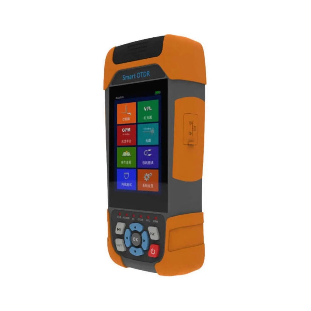 Compact Otdr Fiber Reflectometer With Live Test Vfl, Ols, Opm, Iola & Event Map - Multi-Wavelength (1310/1550/1610/1625/1650Nm) 24/22Db For Ethernet 744110323818