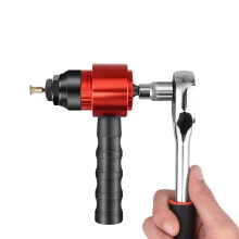 Electric Pneumatic Rivet Gun for Aluminum Nails - Automatic Clutch Hand Tool