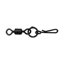 1000 Quick Kwik Change Flexi Ring Swivels - UK Size 8 Carp Terminal End Tackles for Carp Fishing