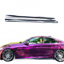 BMW F80 M3/F82 F83 M4 Carbon Fiber Side Bumper Extension Skirt - PSM Style Racing Car Bodykit