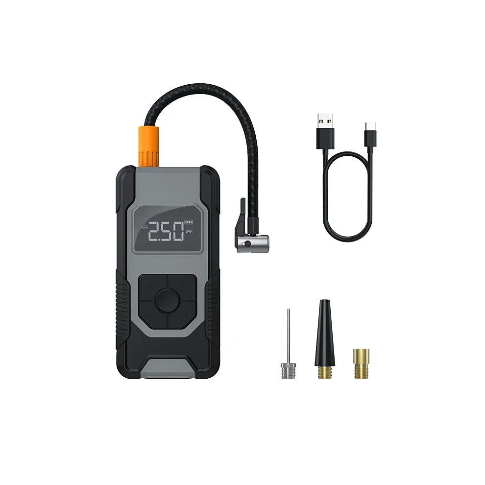 Compact Wireless Digital Tire Inflator - Portable And ! 7445019762731