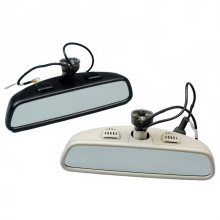 Mercedes-Benz S-Class W222 Interior Mirror - Beige/Black Anti-Glare OEM A2228100217