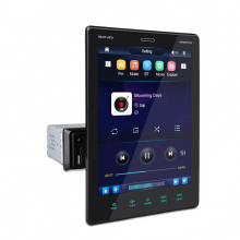 Bosstar 9.5-Inch Vertical Touch Screen Car Stereo 2-DIN MP5 Player with GPS Navigation & Mirror Link Video System